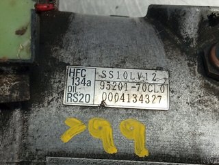 COMPRESOR AIRE ACONDICIONADO SUZUKI JIMNY (SN/FJ)