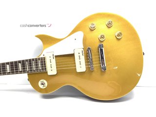 guitarra electrica vintage v100gt gold top