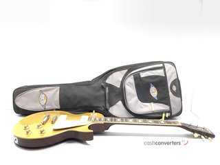 guitarra electrica vintage v100gt gold top