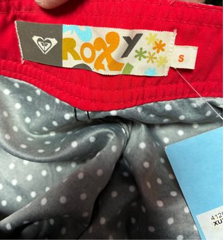 Bañador Roxy Boardshort Negro/Rojo Talla S