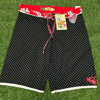 Bañador Roxy Boardshort Negro/Rojo Talla S