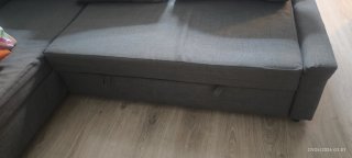Sofá Cama IKEA FRIHETEN Gris
