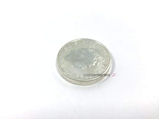 moneda plata 925mm