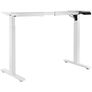 Struttura da Scrivania in Piedi, Altezza Regolabile da 70-117 cm e Lunghezza da 95-158 cm, Gambe da Scrivania Elettriche per PC, Base Ergonomica DIY per Casa e Ufficio