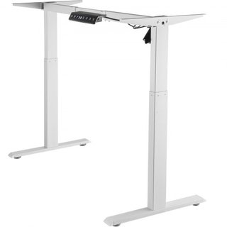 Struttura da Scrivania in Piedi, Altezza Regolabile da 70-117 cm e Lunghezza da 95-158 cm, Gambe da Scrivania Elettriche per PC, Base Ergonomica DIY per Casa e Ufficio