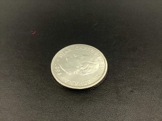 moneda plata 925mm