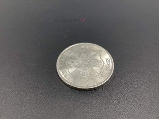 moneda plata 925mm