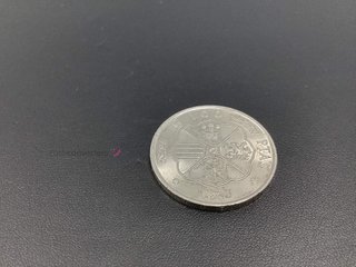 moneda plata 925mm