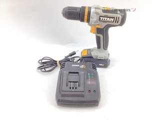 taladro a bateria titan tti699com