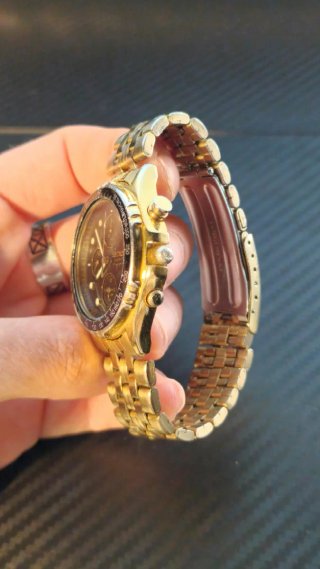 Reloj Seiko Quartz Chronograph Alarm Vintage 1990s
