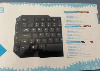 Teclado 3GO USB Nero/Blu