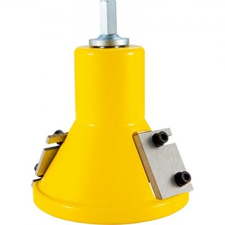 Cortador de Tenón, Diámetro de 1.5" / 38 mm, Cortador de Muebles de Madera de Aluminio y Acero Premium, con Duales Cuchillas Rectas y Tornillos de Botón Kit Maestro para el Hogar, Herramienta de C...