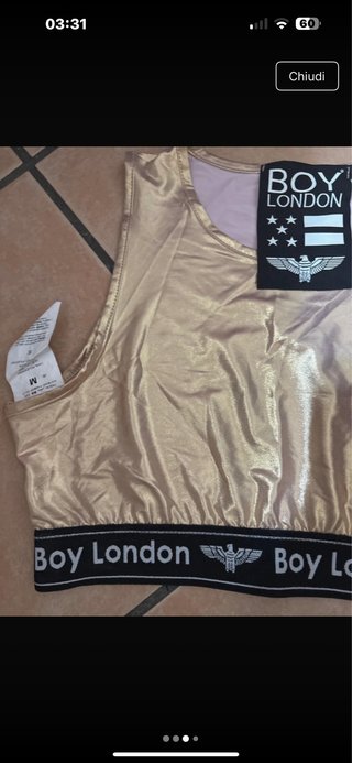 Top Boy London Oro M
