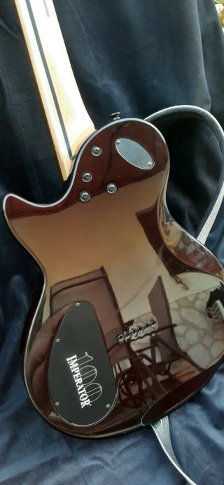 Guitarra Eléctrica LAG Imperator 100 Roja