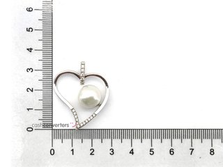 colgante oro 18k con piedra con diamante