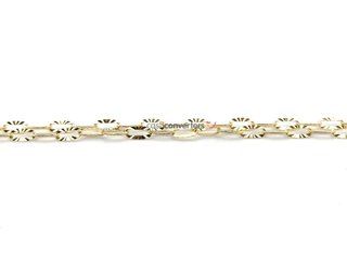 cadena oro 18k 25cm