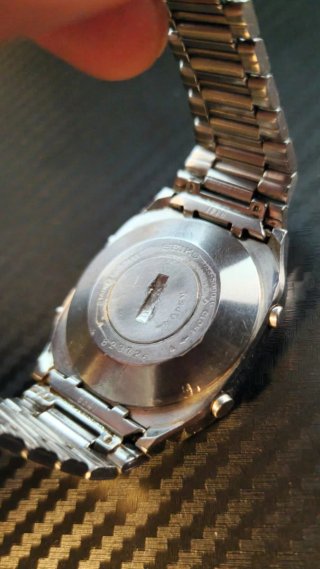 Reloj digital vintage Seiko A133-5000 1970s