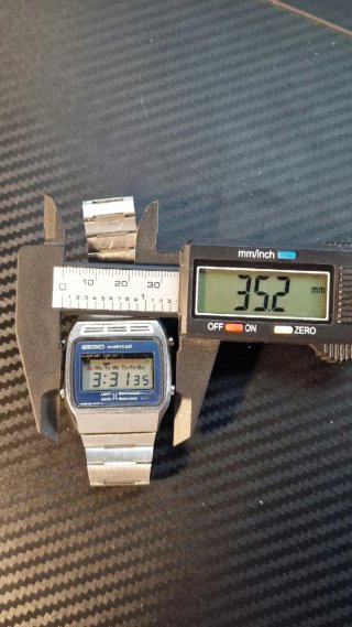 Reloj digital vintage Seiko A133-5000 1970s