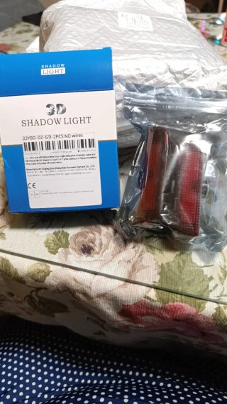 Luces LED 3D para Puerta de Coche (4uds)