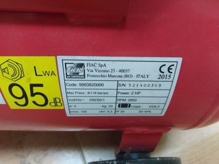 Compresor de aire 2HP Stratos