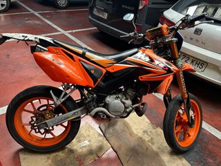 Motorhispania RYZ PRO Supermotard Naranja/Negra