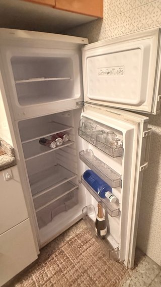 Frigorífico congelador blanco