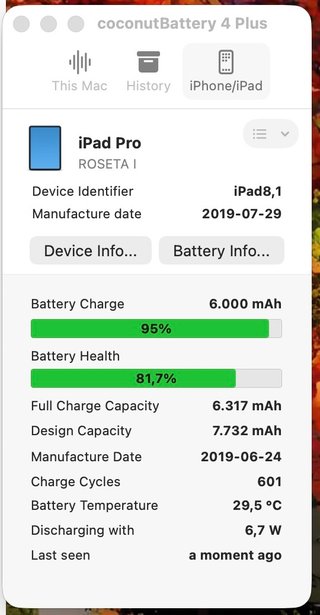 iPad Pro 11 1ª Gen 2018 Plata Wifi
