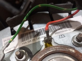 AIRBAG DELANTERO IZQUIERDO PEUGEOT 206 96257484ZR