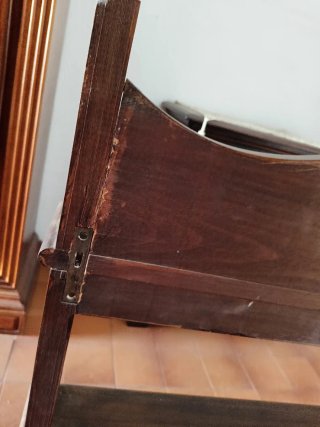 Piattaia vintage in legno