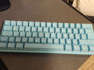 Teclado Mecánico 60% Azul