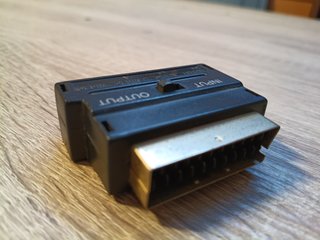 Adaptador Euroconector a RCA y S-Video