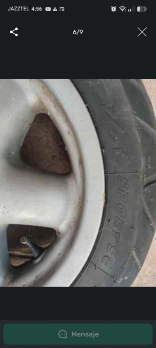 Ruedas con neumáticos