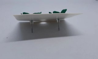 PENDIENTES DE FLOR CON PÉTALOS VERDES- NUEVOS