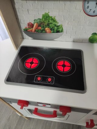 Cocina de juguete de madera