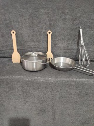 Cocina de juguete de madera