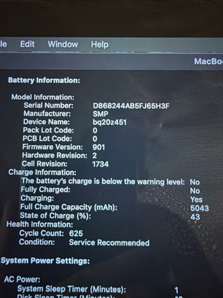MacBook Pro 15 2018 i7 16GB RAM con Touchbar