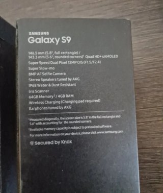 Samsung Galaxy S9 nuevo completo Coral Blue