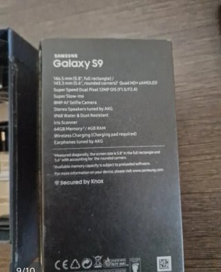Samsung Galaxy S9 nuevo completo Coral Blue