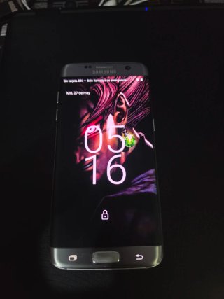 Samsung Galaxy S7 Edge Negro/Plateado