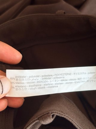 Pantalón STR Teen Marrón Stradivarius