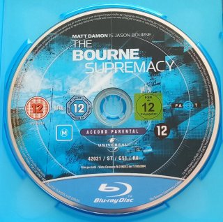 El Mito de Bourne Blu-ray