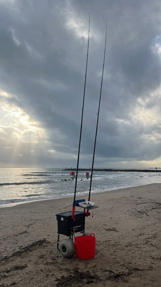 Equipo de pesca surfcasting  Para ms inf preguntad