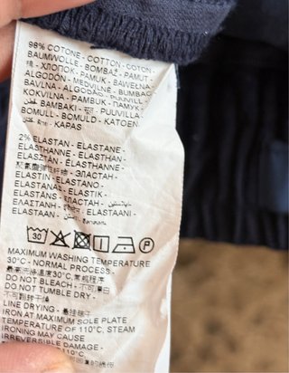Pantalón casual OVS azul recto