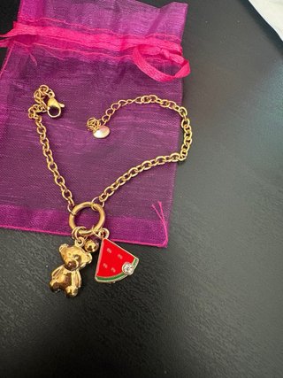 Collar Cubano Dorado con Cristales