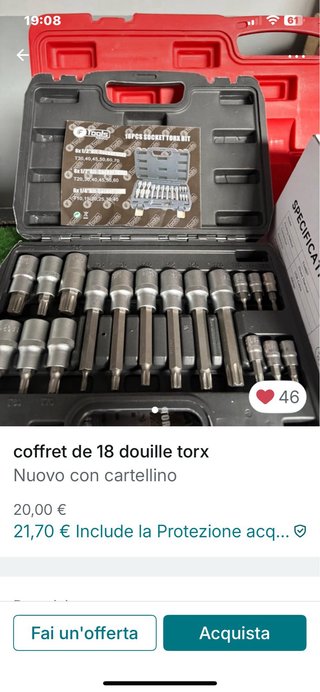 Set Chiavi Mezzaluna/Anello Mezzaluna Meistercraft