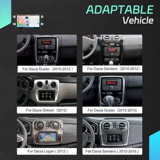 Radio Renault Dacia Duster Sandero Logan Dokker