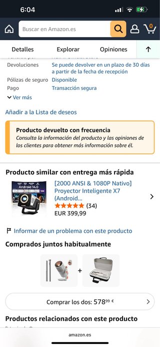 Proyector XGIMI MoGo Pro 4