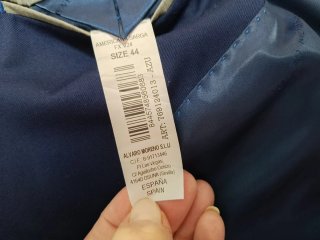 Traje slim azul Alvaro Moreno