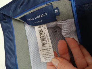 Traje slim azul Alvaro Moreno
