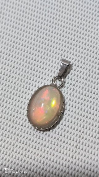 Colgante Plata 925 con Ópalo.